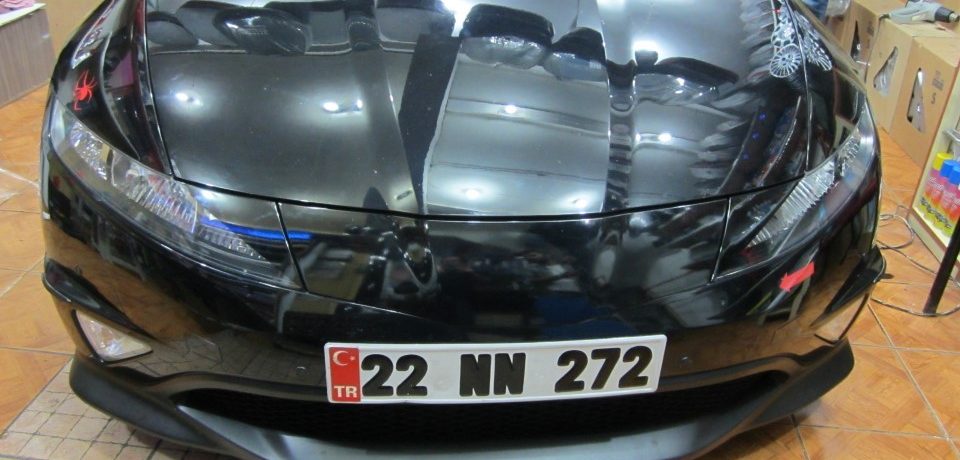 Honda Civic Type S Panjur Kaplama