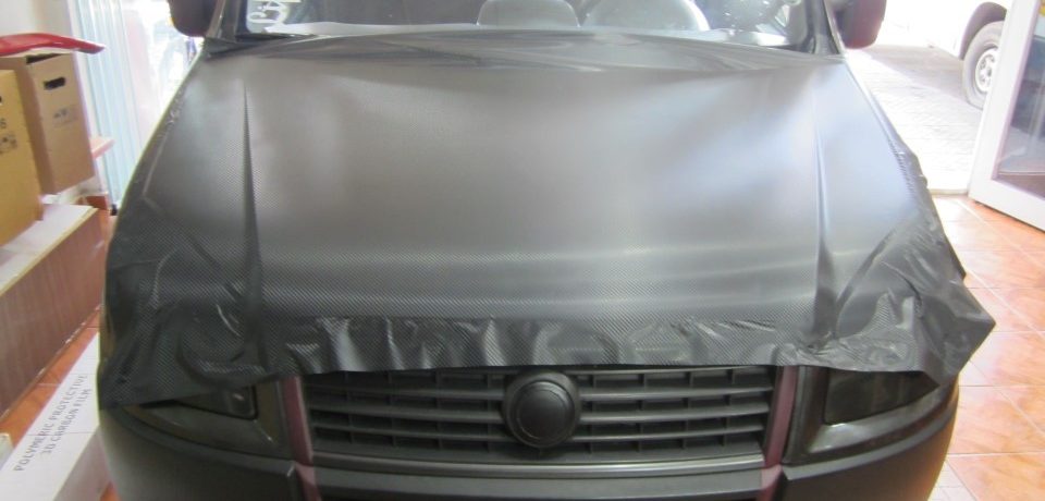 Fiat Doblo Carbon Kaput Kaplama