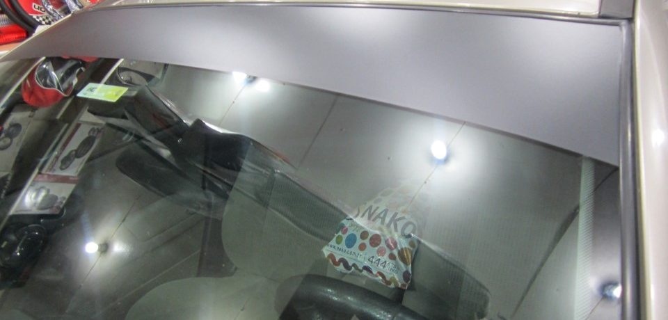 Fiat Doblo Mat Siyah Güneşlik