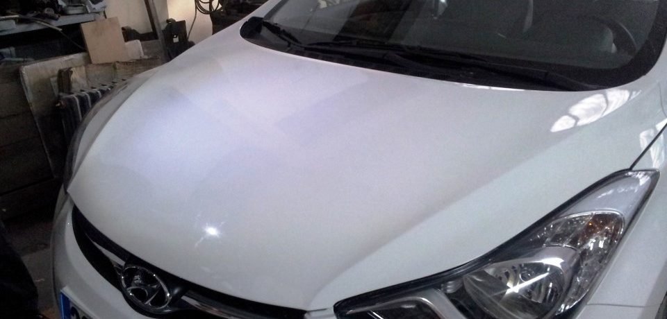 Hyundai elantra şeffaf kaput koruma