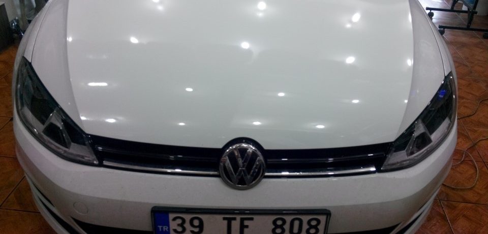 VW golf 7 şeffaf kaput koruma
