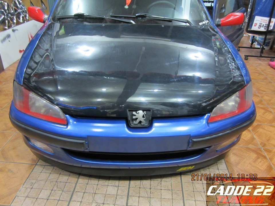 Peugeot 106 far boyama